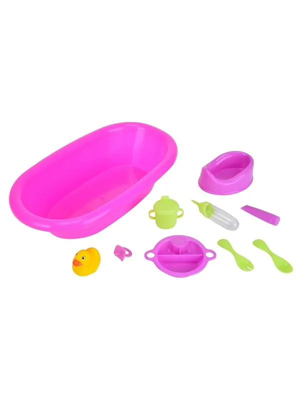 New Born Baby Doll Bath with Accessories