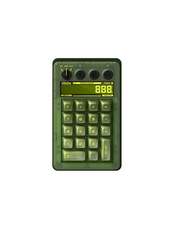 8BitDo Mechanical Numpad (Xbox Edition) - Numpad - Grønn