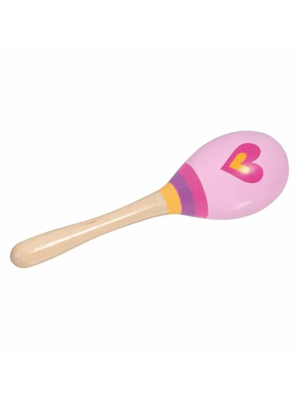 Goki Wooden Maracas Heart