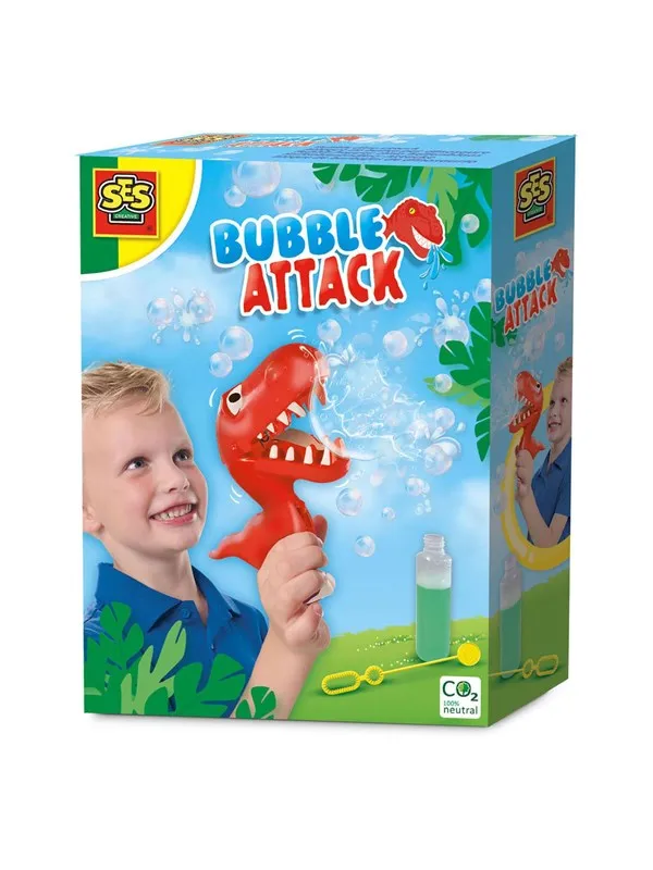 SES Creative - Bubble Happer Dino Bubble Blower