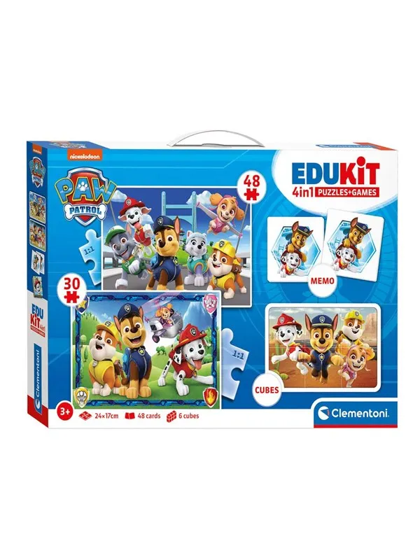 Clementoni - Edukit 4 in 1 - PAW Patrol