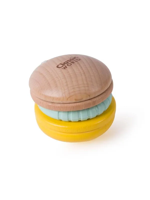 Classic World Rattle Macaron