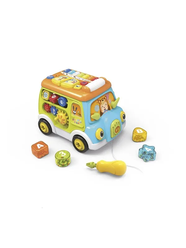 Scandinavian Baby Products Activity Musical Bus
