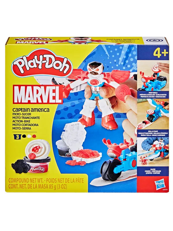 Play-Doh Captain America Moto-Slicer