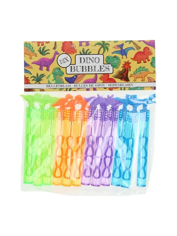 LG-Imports Bubble Blowers Dinosaur 12pcs.