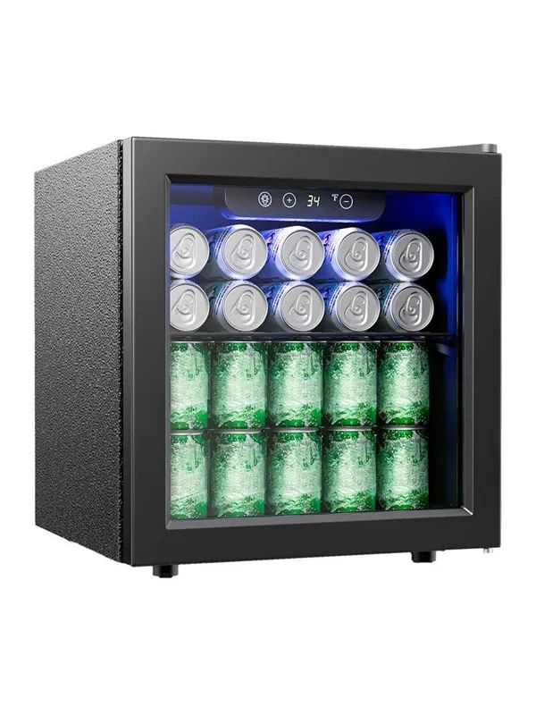 Euhomy BR001-55 37L Beverage Display Cooler - Black