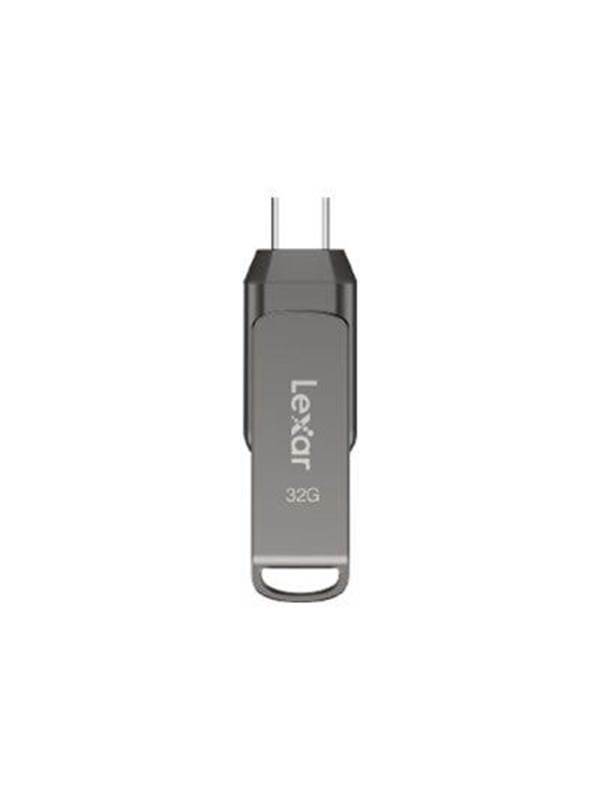 Lexar JumpDrive Dual Drive D400 - 32GB - Minnepenn