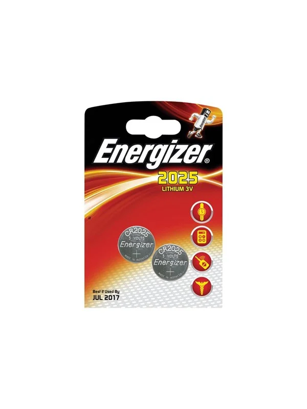 Energizer battery - 2 x CR2025 - Li