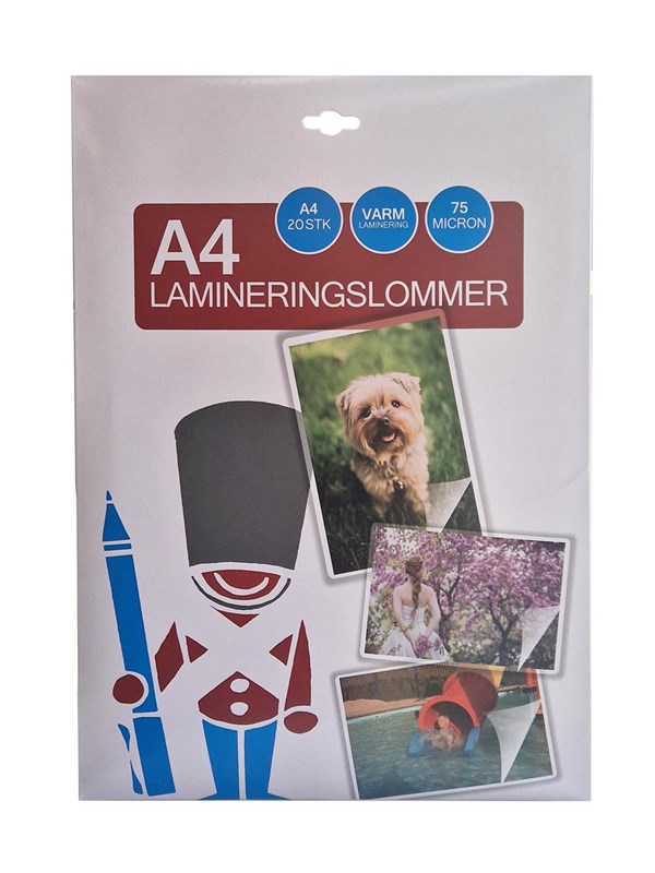 Hobby Mate Laminating pocket A4 75 micron. 20 pcs.
