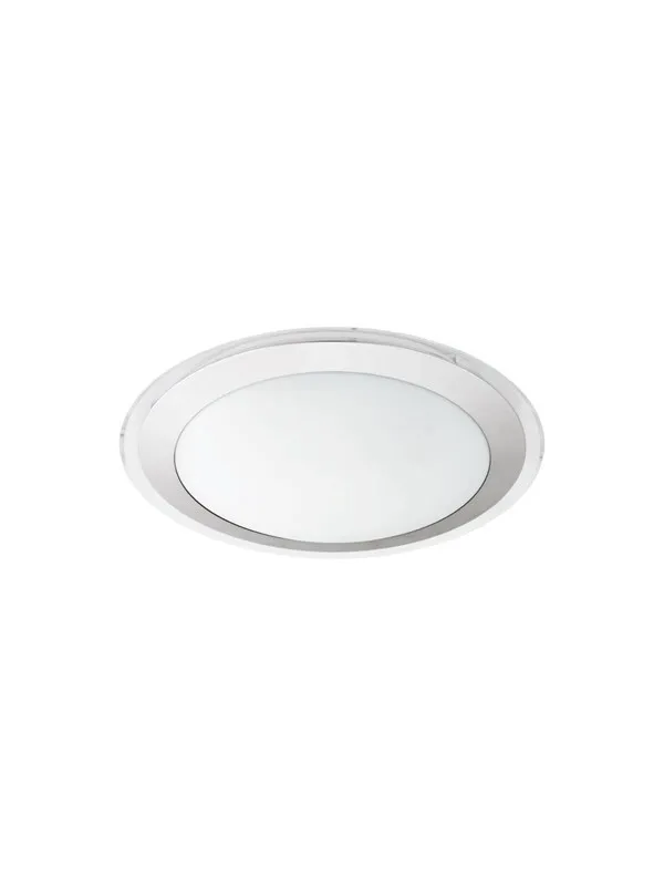 EGLO COMPETA 1 TAKLAMPE Ø350 15.6W 1900LM HVIT/SØLV