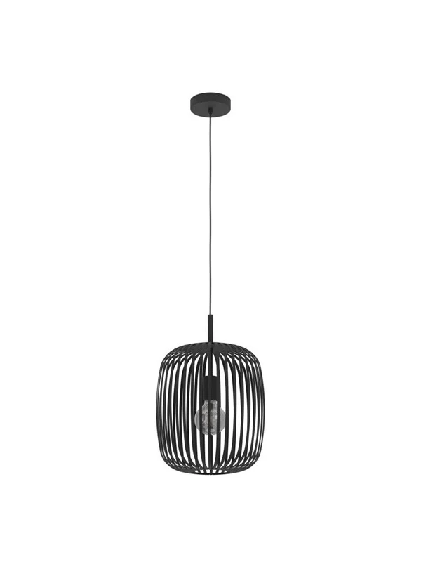 EGLO ROMAZZINA PENDEL E27 Ø325 SVART