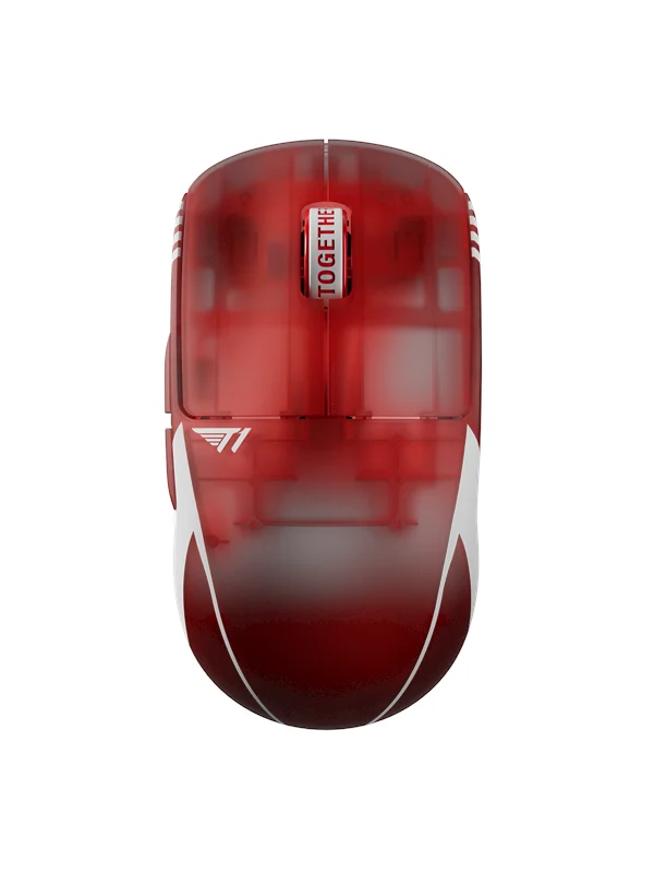 Pulsar X2 CRAZYLIGHT Mini Wireless - T1 Edition - Gaming mus - Optisk - 5 - Rød