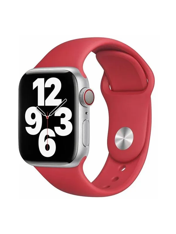Lippa Apple Watch Silicone Strap 38/40/41 - Red