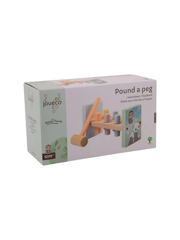 Jouéco The Wildies Family Pound a peg