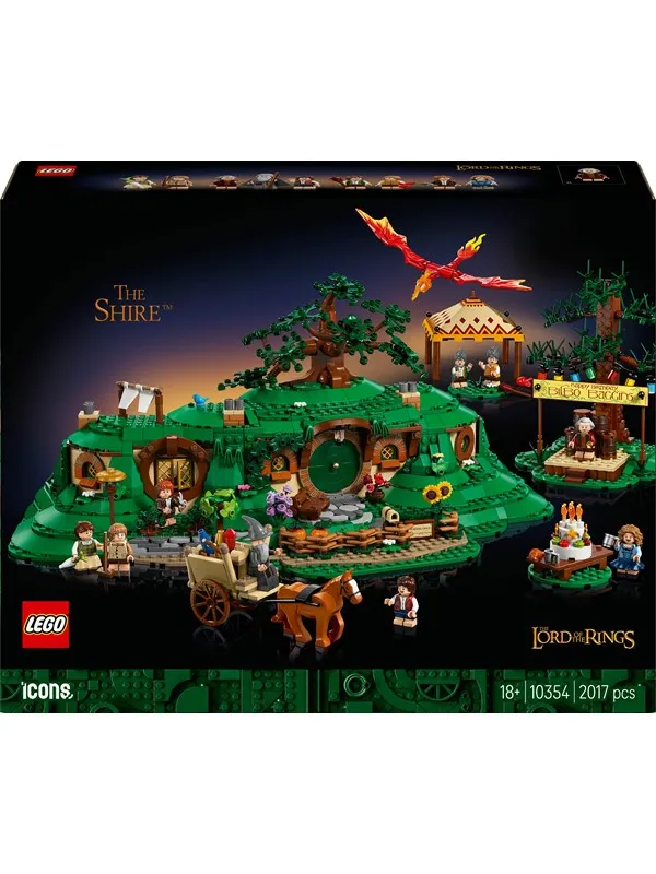 LEGO Icons 10354 Ringenes herre: Hobsyssel