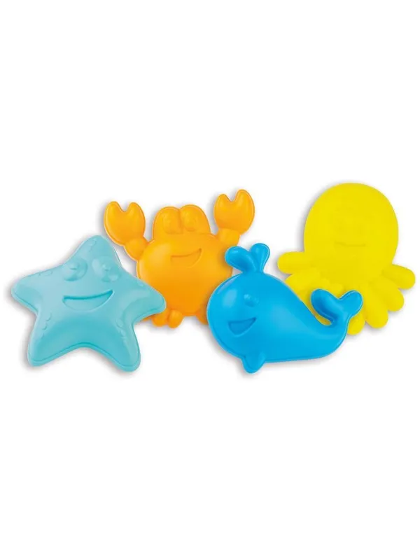Androni Sand mold set Underwater world 4 pieces.