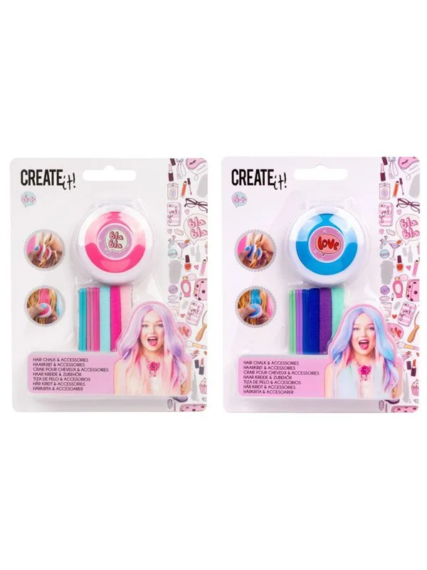 CREATE IT! Hair chalk and hair accessories