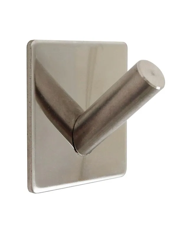 Home>it Self-Adhesive Single Hook 4 x 4 cm Chrome