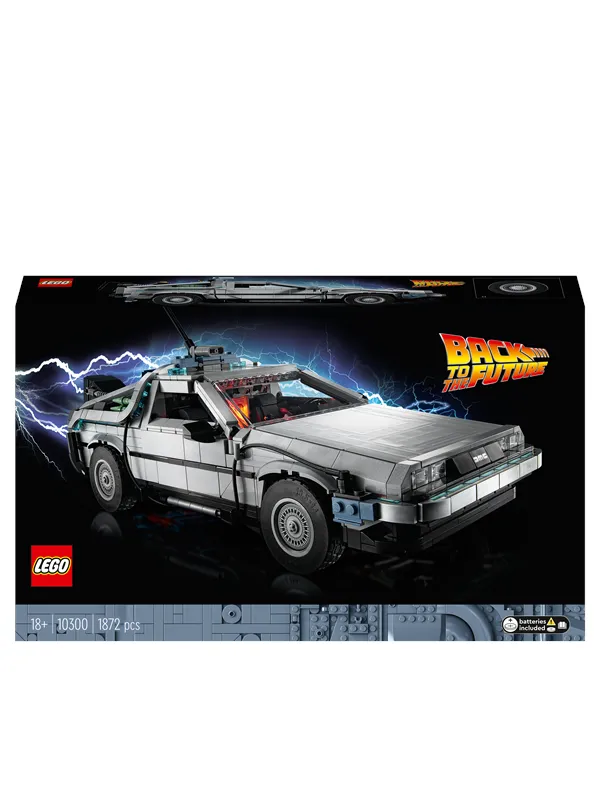 LEGO Icons 10300 Tidsmaskinen fra Tilbake til fremtiden