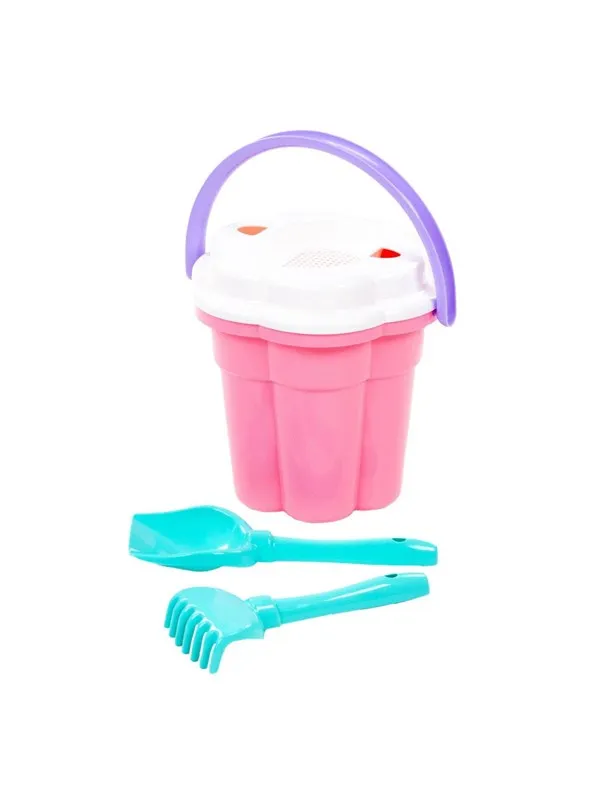 Cavallino Toys - Cavallino XL Classic Bucket Set Pink 4 pcs.