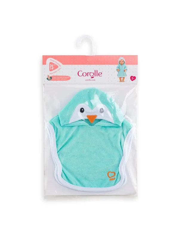 Corolle Cor. MGP 14" Bathcape - Penguin