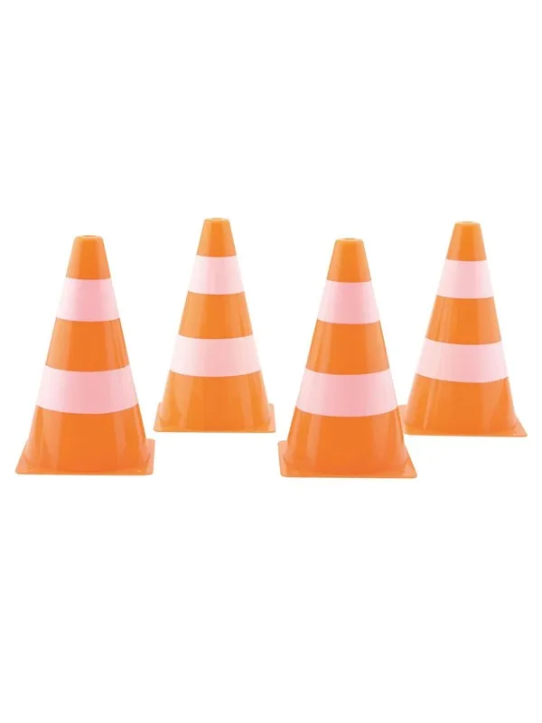 Sports Active Orange White Pylons 4 pcs.
