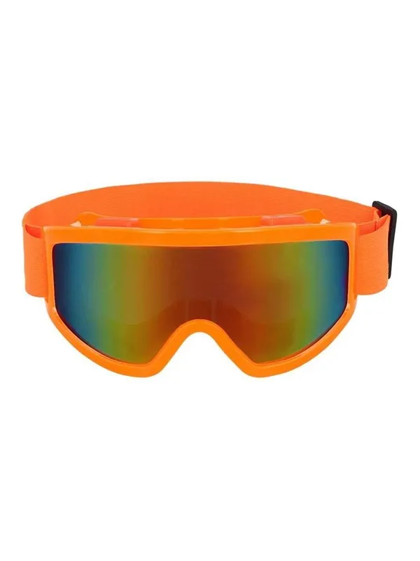 Boland Party Ski Goggles Neon Orange