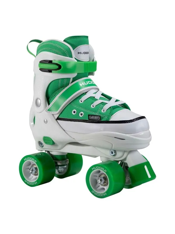 Hudora Roller Skates Sneaker Green Size 32-35