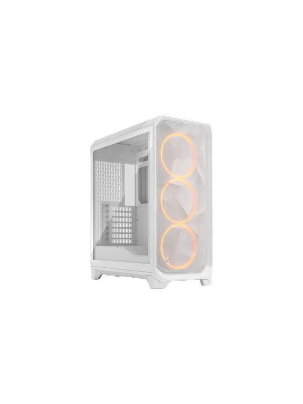 Fractal Design Meshify 3 White RGB - Kabinett - Miditower - Hvit