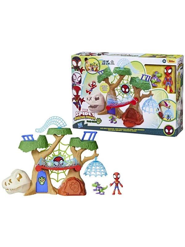 Spidey and His Amazing Friends Dino-Webs Treehouse