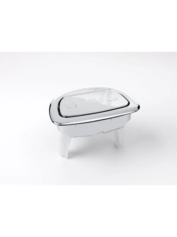 Ifö sign double flush blank chromed