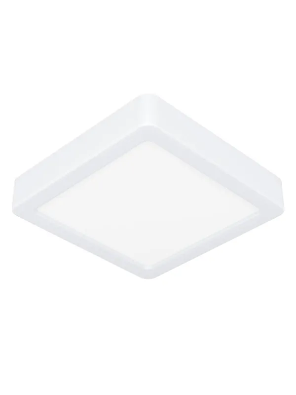 EGLO FUEVA 6 PLAFOND 150X150 CCT 7W 1100LM IP44 HVIT