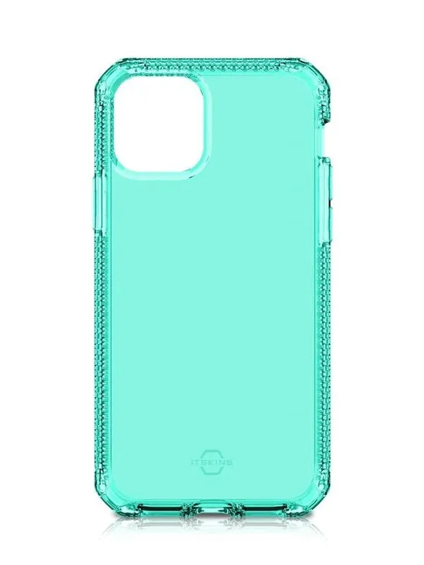ITSKINS SPECTRUM CLEAR cover for iPhone 11 Pro Max / XS Max®. Tiffany green