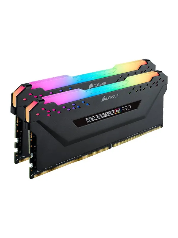 Corsair Vengeance RGB PRO DDR4-3000 - 32GB - CL16 - Dual Channel (2 pcs) - Intel XMP - Svart med RGB