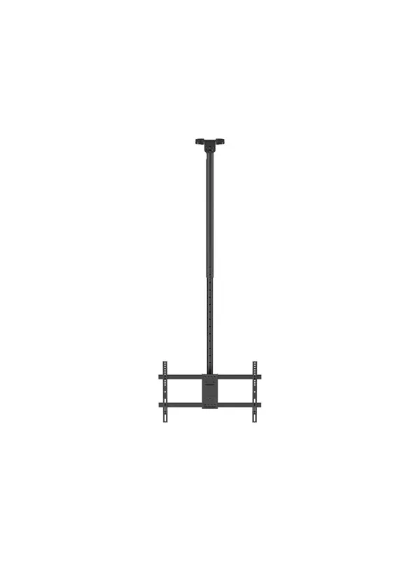 Deltaco Office mounting kit - telescopic - for flat panel - 1090-1690 mm 60 kg - black - Max 60 kg - recommended for 86"