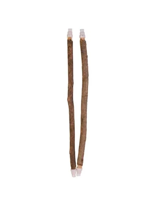 Trixie Set bark wood perches 35cm/ø 10-12mm 2pcs