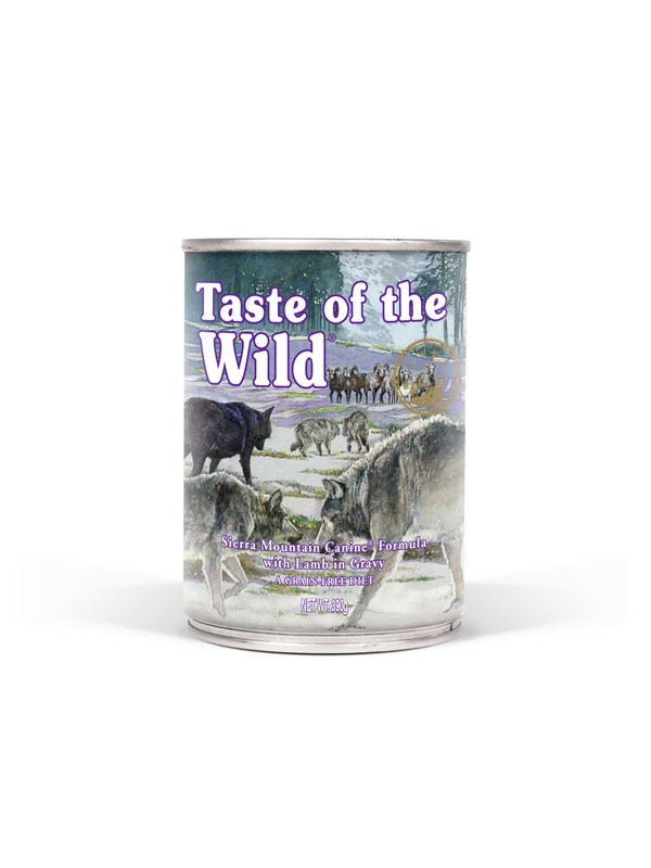 Taste of the Wild - Sierra Mountain - Wet dog food - 390 g