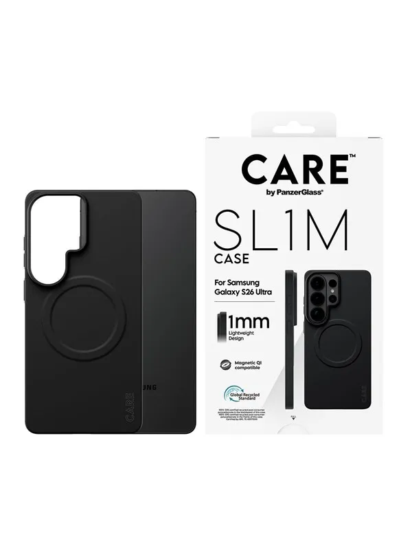 CARE by PanzerGlass SL1M Case Black Samsung Galaxy S26 Ultra