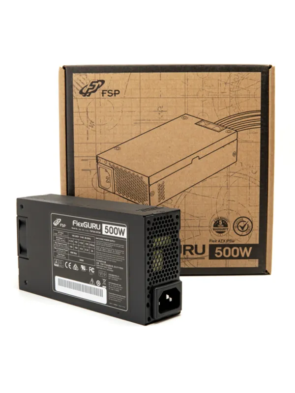 FSP FlexGURU Strømforsyning (PSU) - 500 Watt - ATX - 80 Plus Gold sertifisert