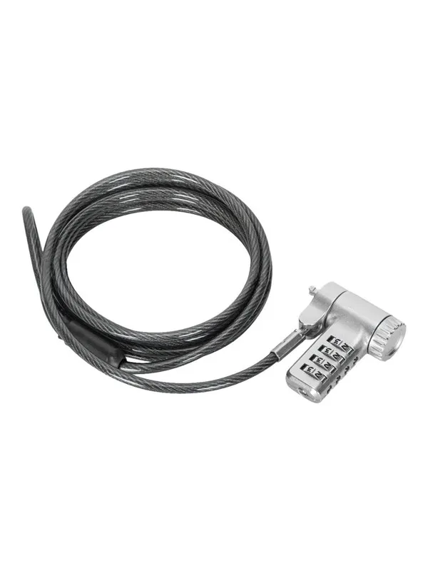 Targus DEFCON® Ultimate Universal Resettable Combination Cable Lock with Adaptable Lock Head