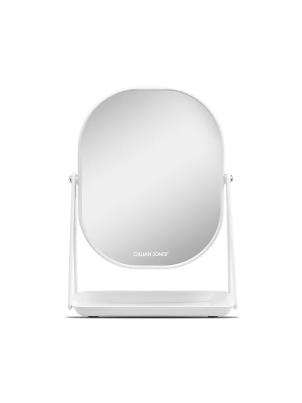 Gillian Jones Table Mirror With Tray White