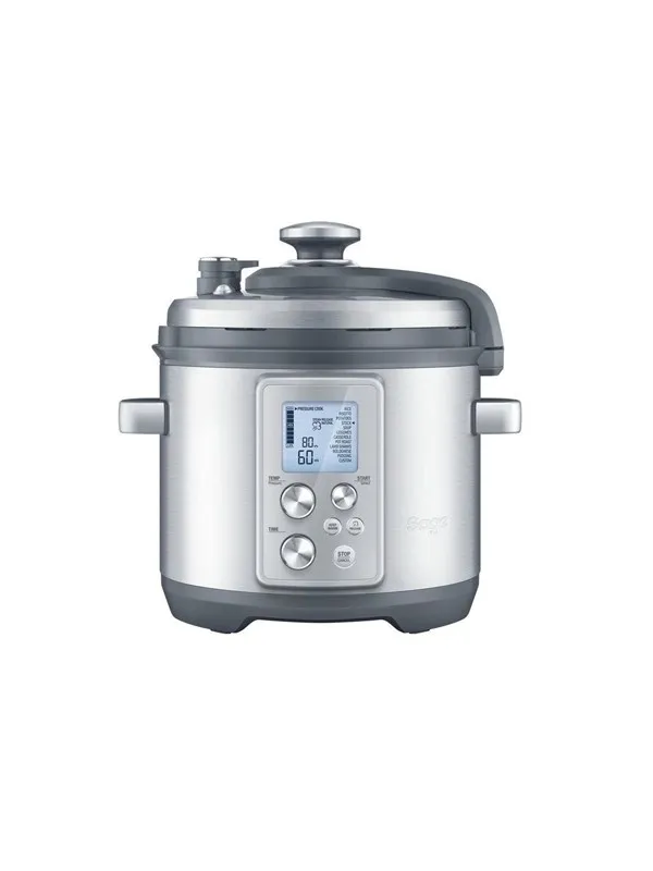 Sage SPR 700 BSS Pressure Cooker Deep fryer - Brushed Steel