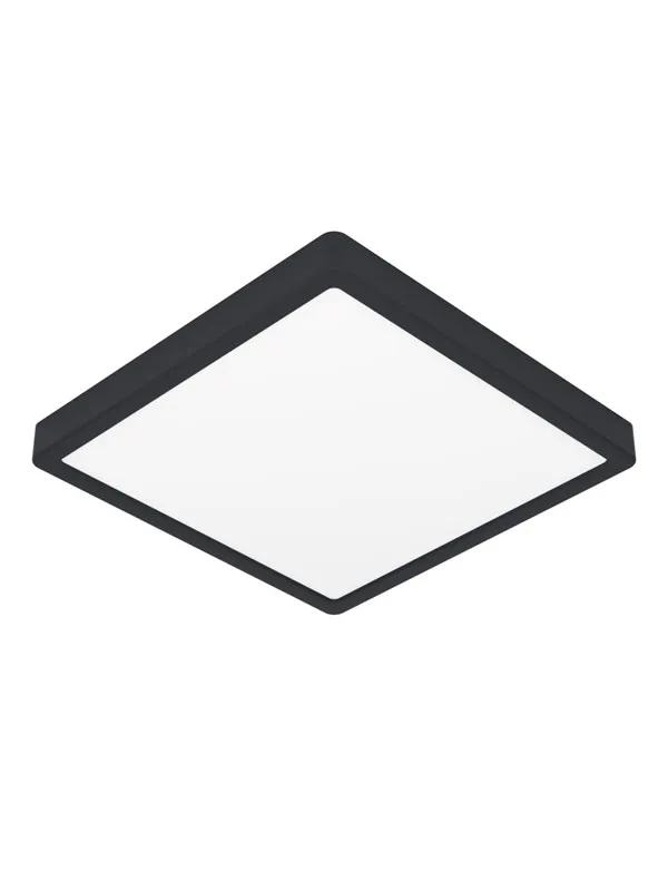 EGLO FUEVA 6 PLAFOND 290X290 CCT 13W 2100LM SVART