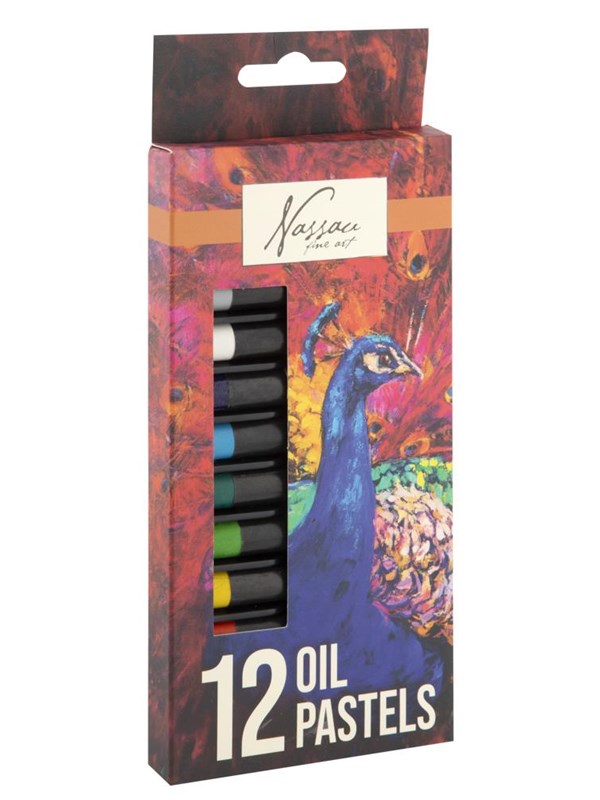 Creative Craft Group Oil pastel box of 12 colors