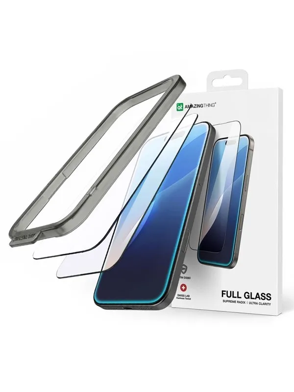 AmazingThing Radix Full Tempered Glass for iPhone 17 Pro (Set of 2)