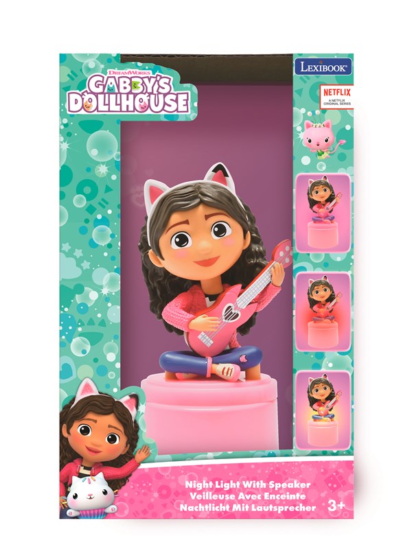 Gabby's Dollhouse Night Light Speaker