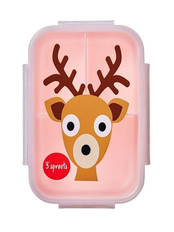 3 Sprouts - Bento Box - Pink Deer