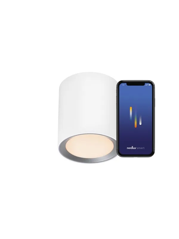 Nordlux Landon Smart Long Taklampe Hvit
