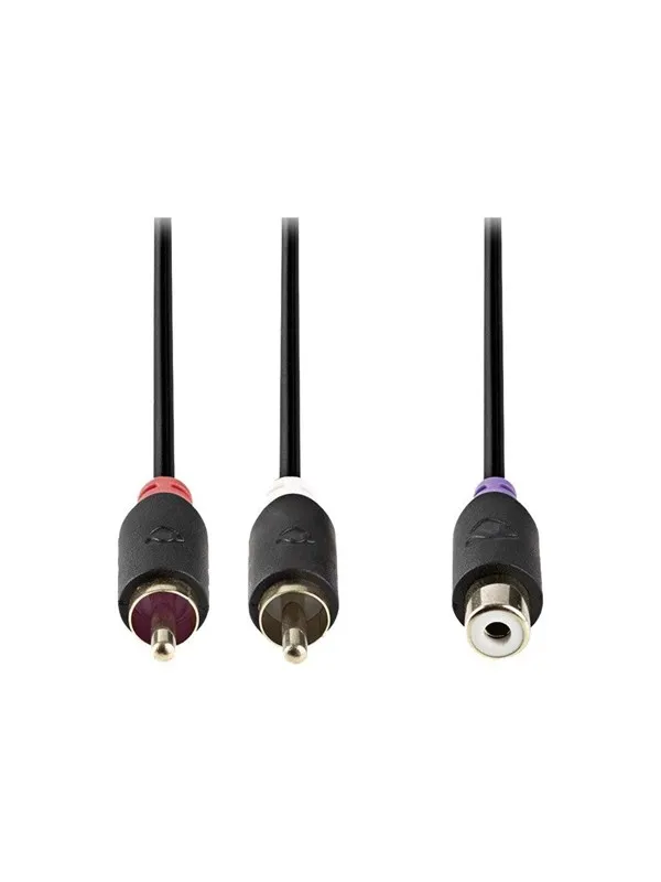 Nedis audio cable - 20 cm