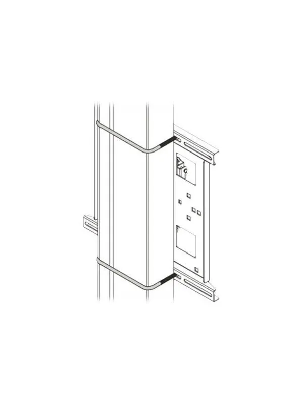 Chief Square 8" x 6" U-Bolt Set - Mounting Component - Max - recommended for
